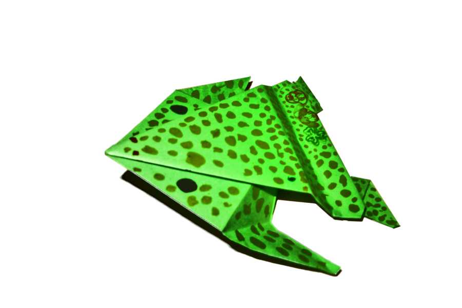 Origami Frosch