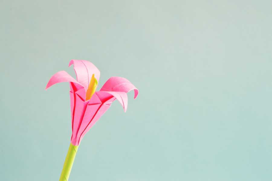 Origami Blume